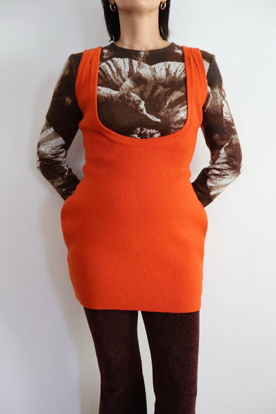 画像をギャラリービューアに読み込む, 2way Form Mini knit dress
