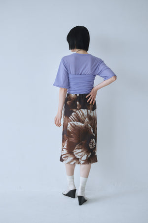 Photo Knit Skirt