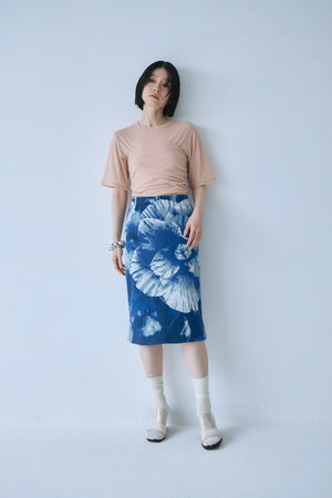 Photo Knit Skirt