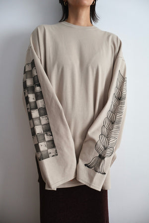 【予約商品】Mediam ×「STAMP DOODLE」Pullover 【11月下旬発送予定】