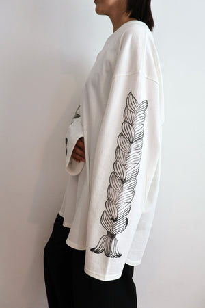 【予約商品】Mediam ×「STAMP DOODLE」Pullover 【11月下旬発送予定】
