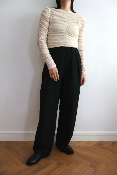 Load image into Gallery viewer, Cotton Tulle Gather Top
