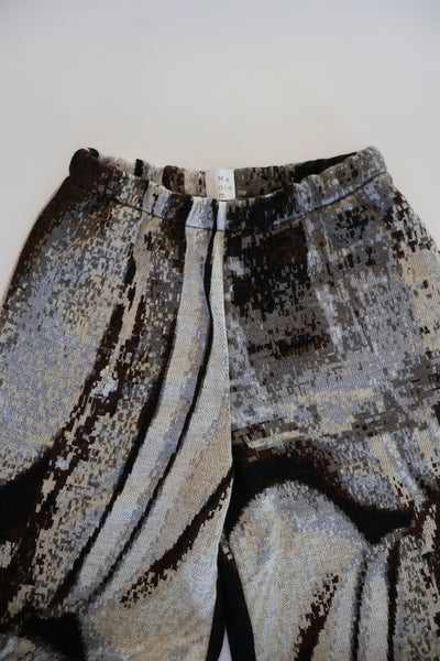 Load image into Gallery viewer, Photo Knit Wide Pants

