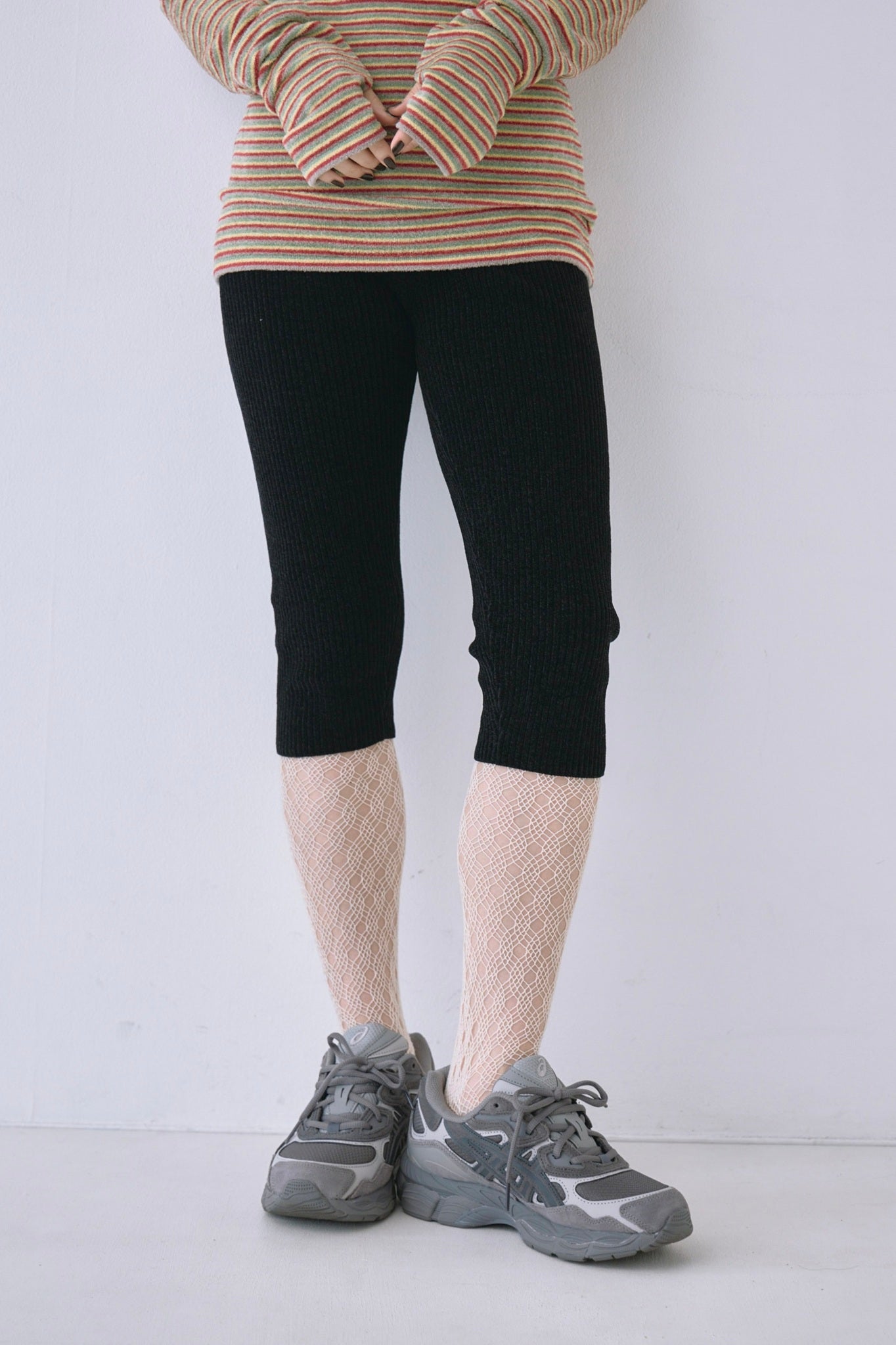 Mole Knit Half Pants – Mediam