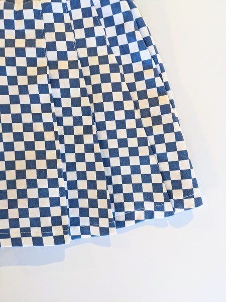 Load image into Gallery viewer, Kids checkered Pants Skirt
