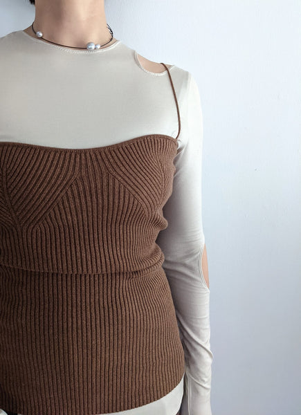 Load image into Gallery viewer, Knit Bare Camisole

