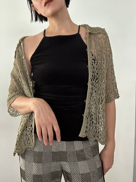 画像をギャラリービューアに読み込む, Cotton Velor Camisole
