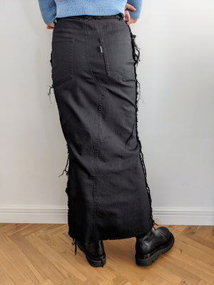 Frayed Skirt