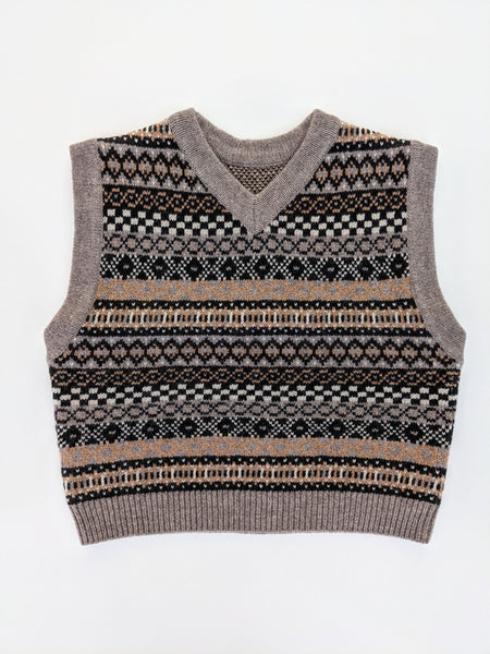 画像をギャラリービューアに読み込む, Kids Jacquard Vest
