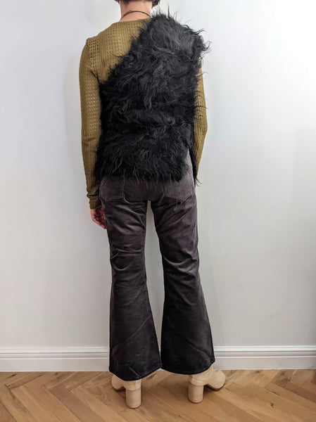 画像をギャラリービューアに読み込む, Shaggy One Shoulder Vest
