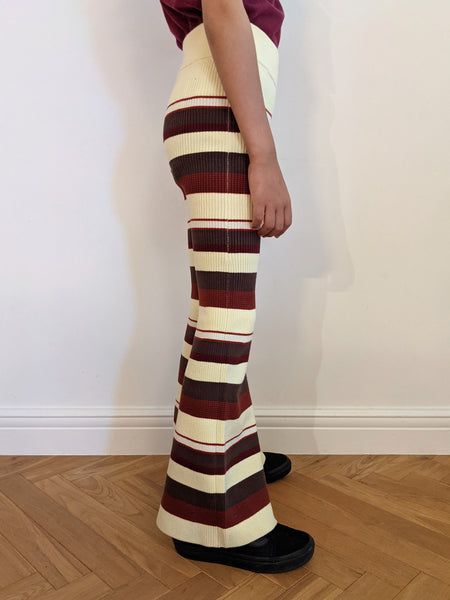 Load image into Gallery viewer, Kids Rib Border Bell Bottoms
