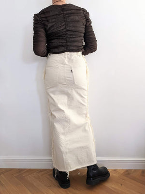 Frayed Skirt