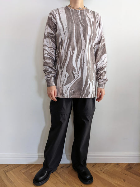 Load image into Gallery viewer, Marble Long Tee
