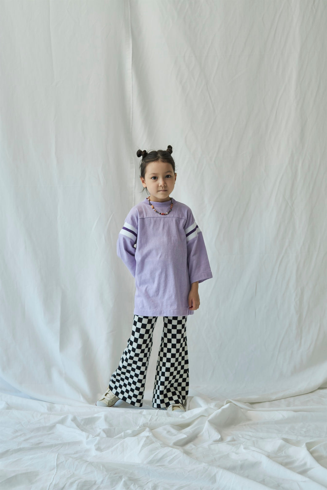 Kids Checkered Bell Bottoms