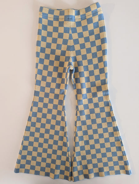 Load image into Gallery viewer, Kids Checkered Bell Bottoms
